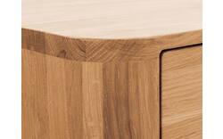 Goossens dressoir bjarte blank eiken - 8215673-01