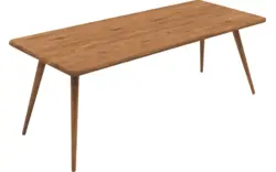 Goossens eettafel bjarte blank eiken - 8215696-02