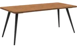 Goossens eettafel bjarte blank eiken - 8215697-02