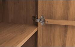 Goossens opbergkast bjarte blank eiken - 8215709-01