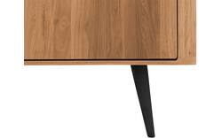 Goossens opbergkast bjarte blank eiken - 8215709-01