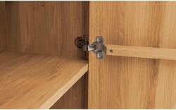 Goossens opbergkast bjarte blank eiken - 8215711-01