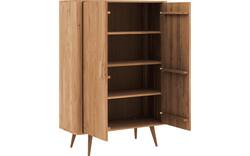 Goossens opbergkast bjarte blank eiken - 8215712-01