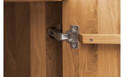 Goossens opbergkast bjarte blank eiken - 8215714-01