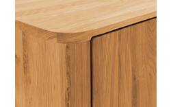 Goossens opbergkast bjarte blank eiken - 8215714-01