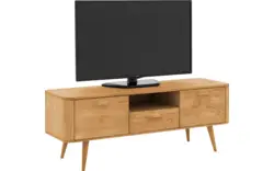 Goossens tv meubel bjarte blank eiken - 8215721-01