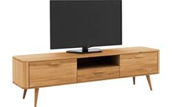Goossens tv dressoir bjarte blank eiken - 8215725-01