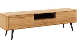 Goossens tv dressoir bjarte blank eiken - 8215726-01