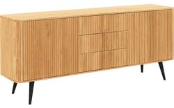 Goossens dressoir seppe blank eiken - 8215868-01