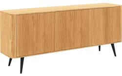 Goossens dressoir seppe blank eiken - 8215872-01