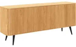 Goossens dressoir seppe blank eiken - 8215872-01