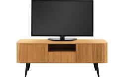 Goossens tv meubel seppe blank eiken - 8215874-01