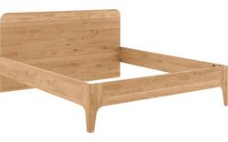 Goossens excellent bedframe curve blank eiken - 8217809-01