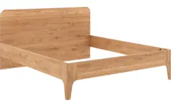 Goossens excellent bedframe curve blank eiken - 8217812-01