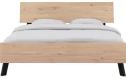 Goossens bedframe mud wit eiken - 8217824-01