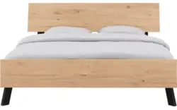 Goossens bedframe mud onbewerkt eiken - 8217827-01-A