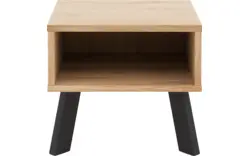 Goossens nachtkastje mud blank eiken - 8217828-01