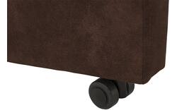 Goossens eetkamerstoel oliver bruin microvezel - 8217916-01