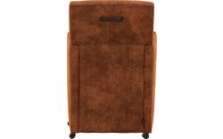 Goossens eetkamerstoel oliver bruin microvezel - 8217929-01