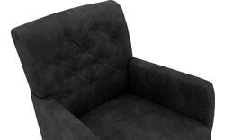 Goossens eetkamerstoel oliver grijs microvezel - 8217935-01