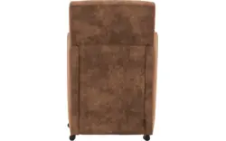 Goossens eetkamerstoel oliver bruin microvezel - 8217942-01