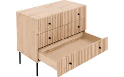 Goossens ladekast capelli onbewerkt eiken - 8219214-02