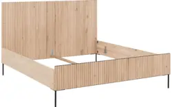 Goossens bedframe capelli wit eiken - 8219217-01