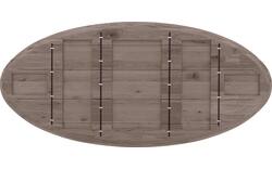 Goossens excellent eettafel gs 1302 donker bruin eiken - 8219381-02-A