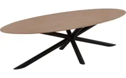 Goossens excellent eettafel gs 1302 blank eiken - 8219387-02-A