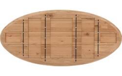 Goossens excellent eettafel gs 1302 blank eiken - 8219401-02-A