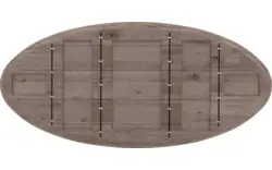 Goossens excellent eettafel gs 1302 donker bruin eiken - 8219463-02-A