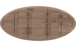 Goossens excellent eettafel gs 1302 blank eiken - 8219469-02-A