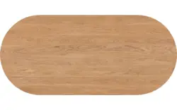 Goossens excellent eettafel uniek blank eiken - 8219567-01