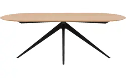 Goossens excellent eettafel uniek blank eiken - 8219570-04