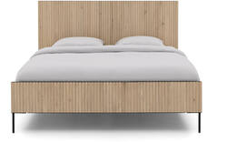 Goossens bedframe capelli onbewerkt eiken - 8219573-01