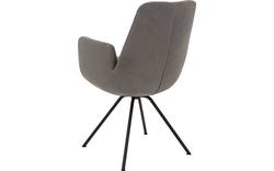 Goossens excellent eetkamerstoel mabach grijs leer - 8220163-goossens-excellent-mabach-eetkamerstoel-leer-grijs- 35