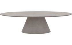 Goossens eettafel stone grijs beton - 8220435-02-A