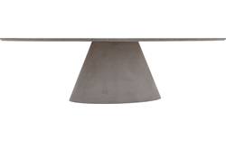 Goossens eettafel stone grijs beton - 8220435-01-A