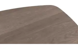 Goossens excellent eettafel uniek donker bruin eiken - 8221100-01