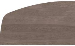 Goossens excellent eettafel uniek donker bruin eiken - 8221100-01