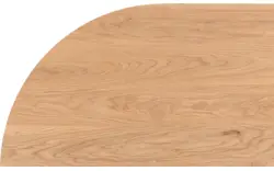 Goossens excellent eettafel uniek blank eiken - 8221205-03