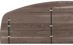 Goossens excellent eettafel uniek donker bruin eiken - 8221220-01