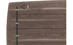 Goossens excellent eettafel uniek donker bruin eiken - 8221250-01