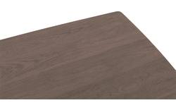 Goossens excellent eettafel uniek donker bruin eiken - 8221250-01
