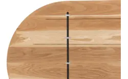 Goossens excellent eettafel uniek blank eiken - 8221321-03