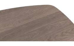 Goossens excellent eettafel uniek donker bruin eiken - 8221345-01