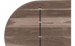 Goossens excellent eettafel uniek donker bruin eiken - 8221528-03
