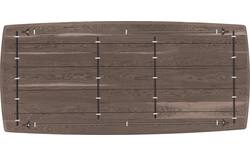 Goossens excellent eettafel uniek donker bruin eiken - 8221584-03