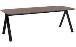 Goossens excellent eettafel uniek donker bruin eiken - 8221585-03