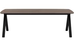 Goossens excellent eettafel uniek donker bruin eiken - 8221585-03